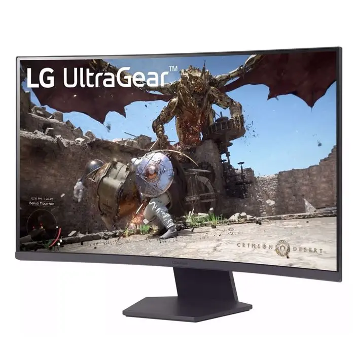 مانیتور 27 اینچ گیمینگ خمیده ال جی UltraGear 27GS60QC-B -gallery-9
