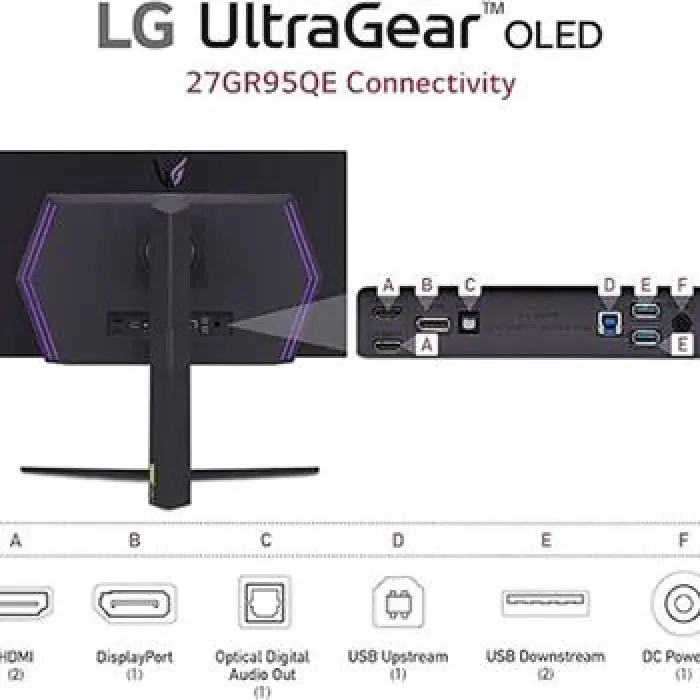 مانیتور 27 اینچ مخصوص بازی ال جی مدل GR95QE B 27 -gallery-2