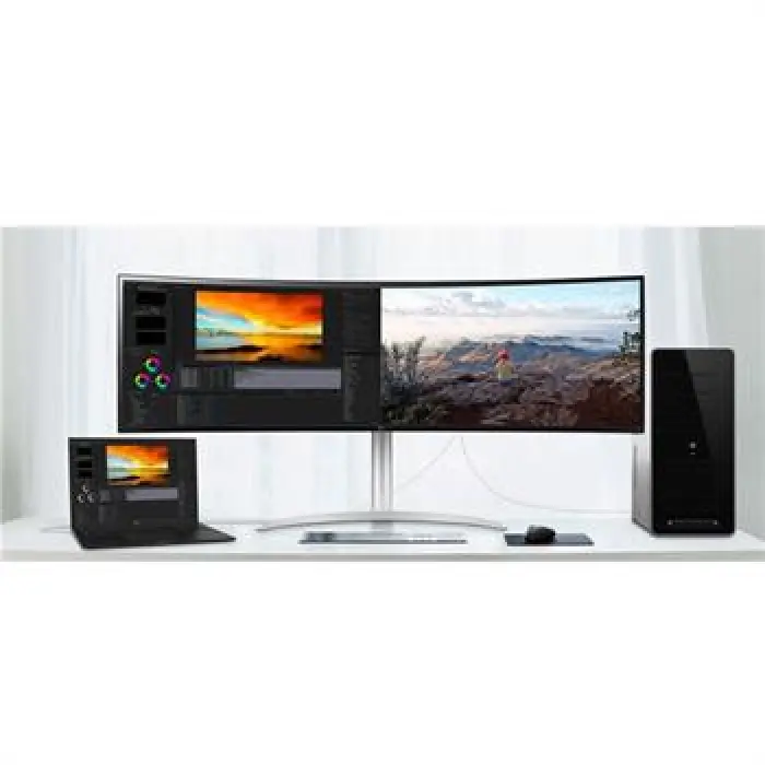 مانیتور گیمینگ 49 اینچ ال جی مدل 49WQ95C-W (144هرتز) -gallery-12