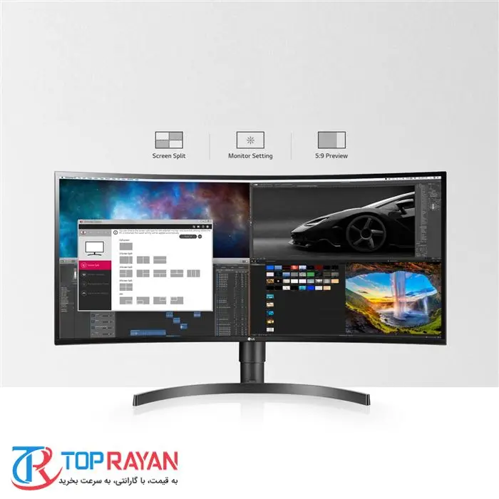 مانیتور 34 اینچی ال جی مدل UltraWide 34WL85C-B -gallery-22