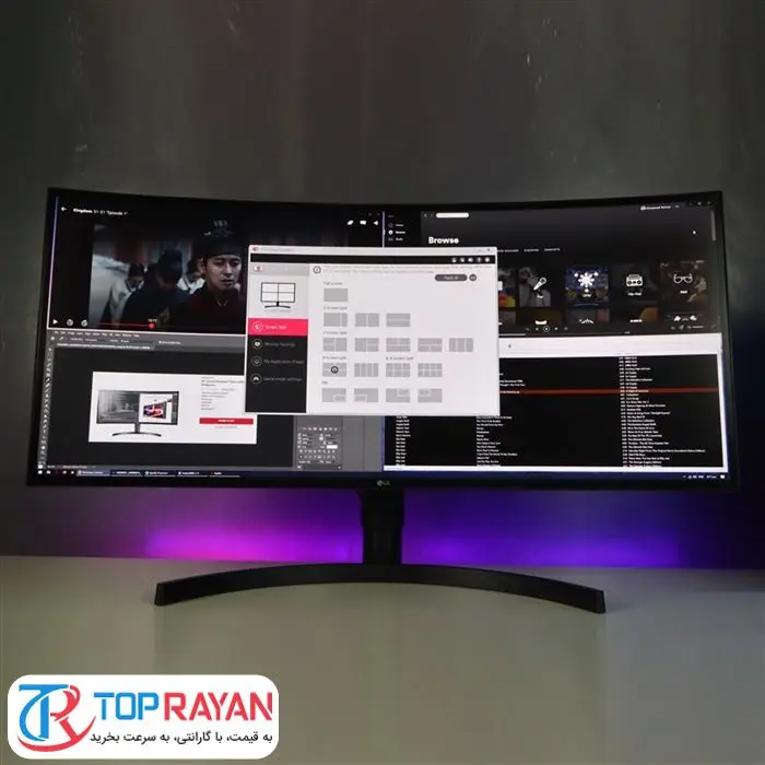 مانیتور 34 اینچی ال جی مدل UltraWide 34WL85C-B -gallery-28