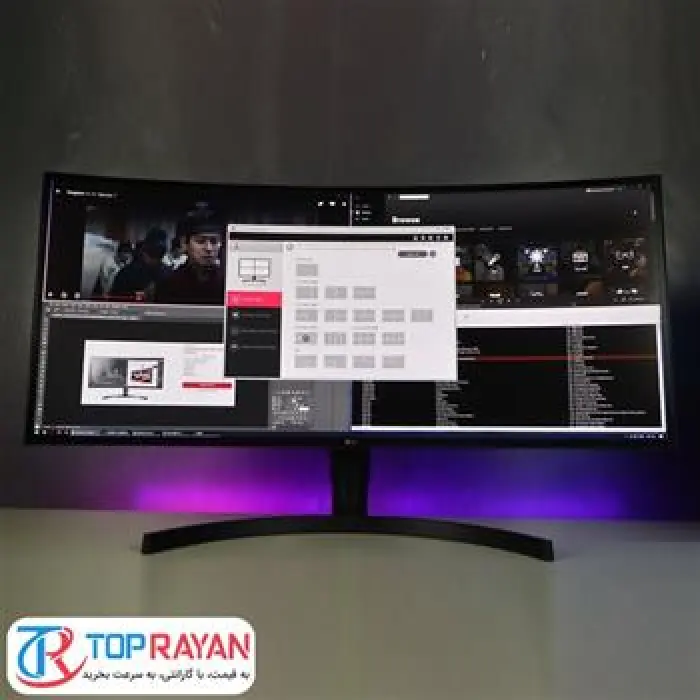مانیتور 34 اینچی ال جی مدل UltraWide 34WL85C-B -gallery-8