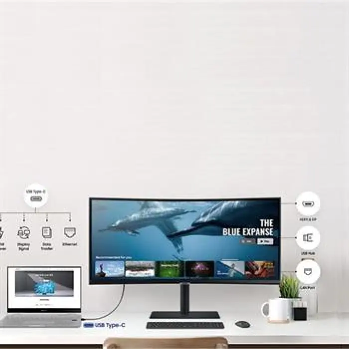 مانیتور سامسونگ مدل S 34A650 U سایز 34 اینچ -gallery-5