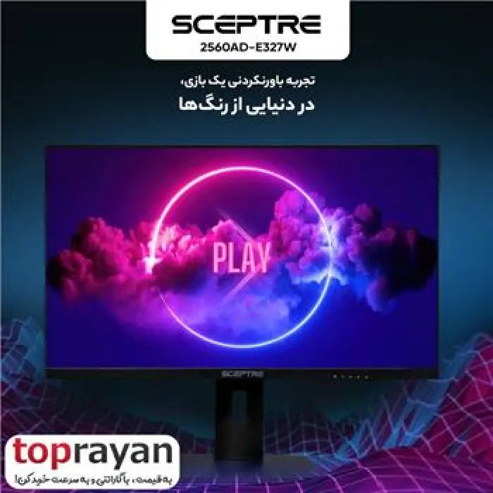 مانیتور گیمینگ 27 اینچ اسکپتر Sceptre E327W2560 27inch 170Hz 2K -gallery-10