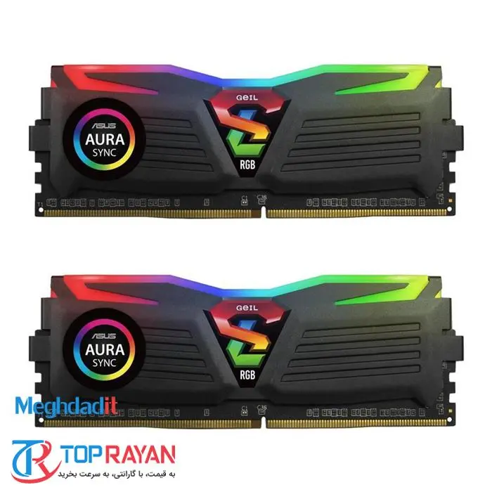 رم کامپیوتر ژل سری Super Luce RGB با حافظه ۱۶ گیگابایت و فرکانس ۲۴۰۰ مگاهرتز -gallery-10