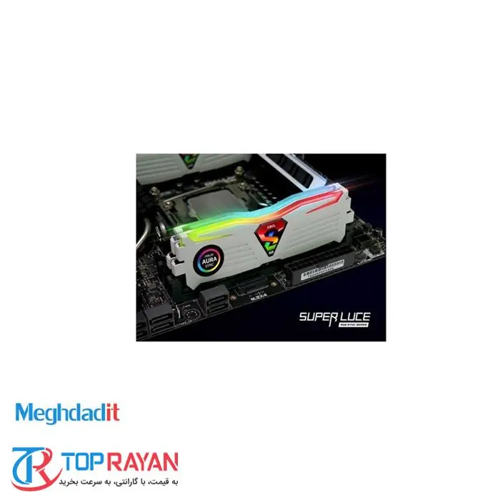 رم کامپیوتر ژل سری Super Luce RGB با حافظه ۱۶ گیگابایت و فرکانس ۲۴۰۰ مگاهرتز -gallery-11
