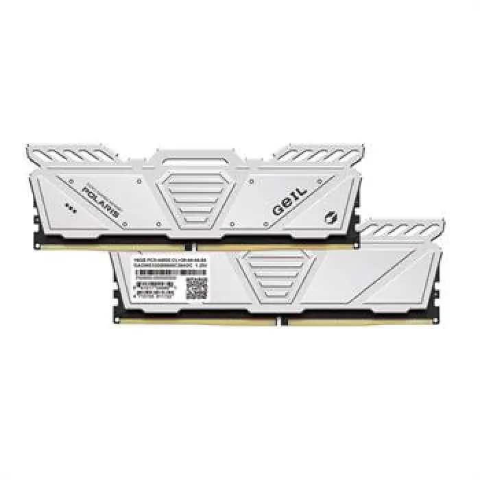رم کامپیوتر DDR5 تک کاناله 4800 مگاهرتز CL40 گیل Polaris ظرفیت 16 گیگابایت سفید -gallery-2