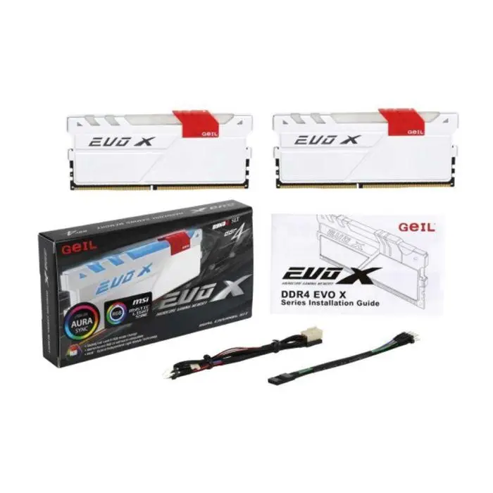 رم دسکتاپ DDR4 تک کاناله 2400 مگاهرتز CL16 گیل مدل Evo X ظرفیت 4 گیگابایت -gallery-11