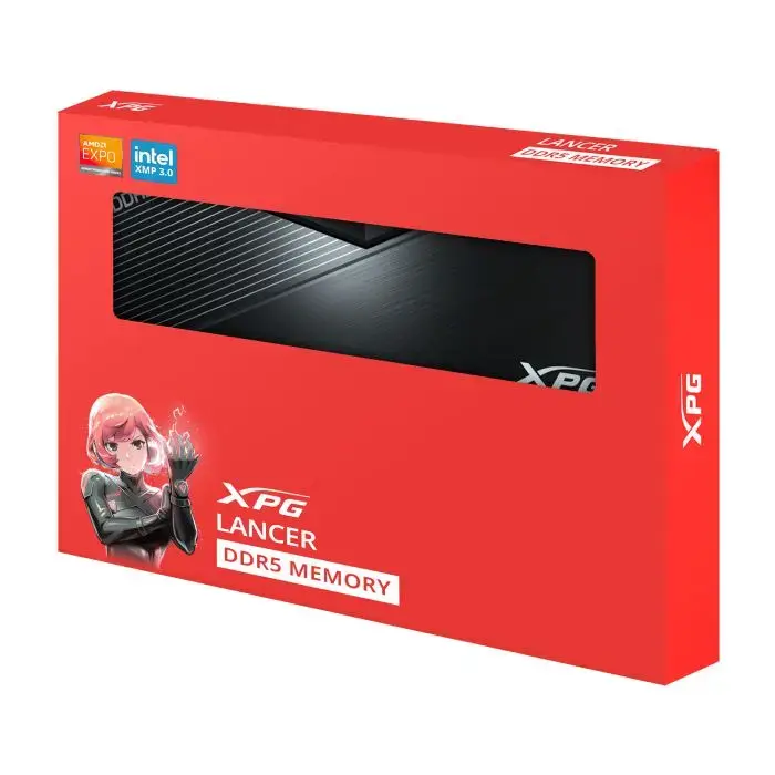 رم کامپیوتر DDR5 دو کاناله 5200 مگاهرتز CL38 ای دیتا XPG Lancer White ظرفیت 16 گیگابایت -gallery-18