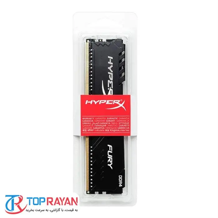 رم کینگستون سری HyperX FURY با ظرفیت 8 گیگابایت و فرکانس 3000 مگاهرتز -gallery-5