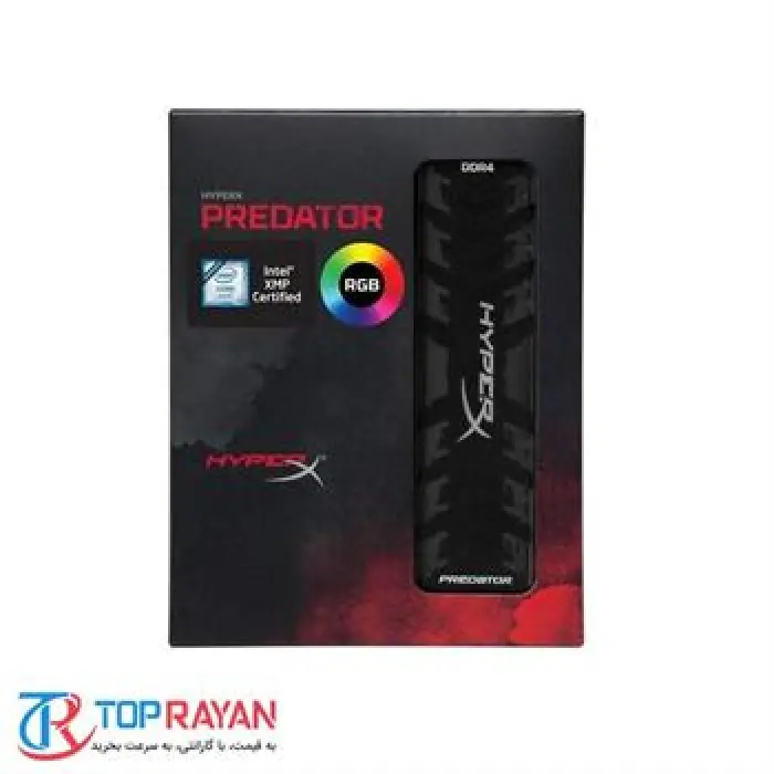 رم کامپیوتر ۴کاناله کینگستون مدل HyperX Predator RGB با حافظه ۳۲ گیگابایت و فرکانس ۳۶۰۰ مگاهرتز -gallery-4