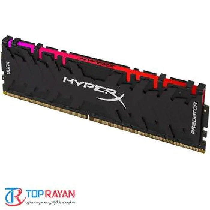رم کامپیوتر ۴کاناله کینگستون مدل HyperX Predator RGB با حافظه ۶۴ گیگابایت و فرکانس ۳۲۰۰ مگاهرتز -gallery-5