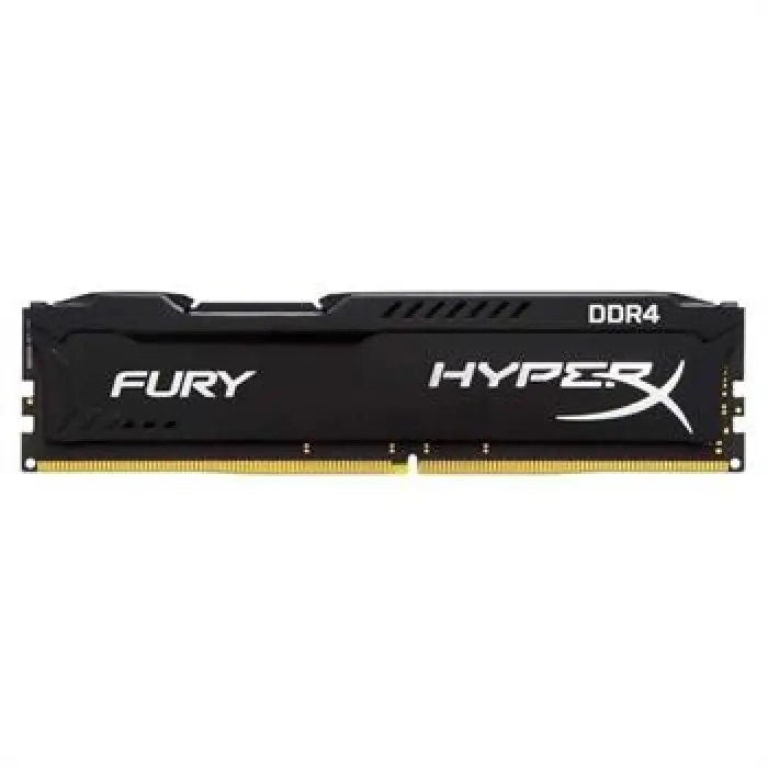 رم دسکتاپ DDR4 تک کاناله 3200 مگاهرتز کینگستون مدل HyperX Fury Black ظرفیت 16 گیگابایت -gallery-1