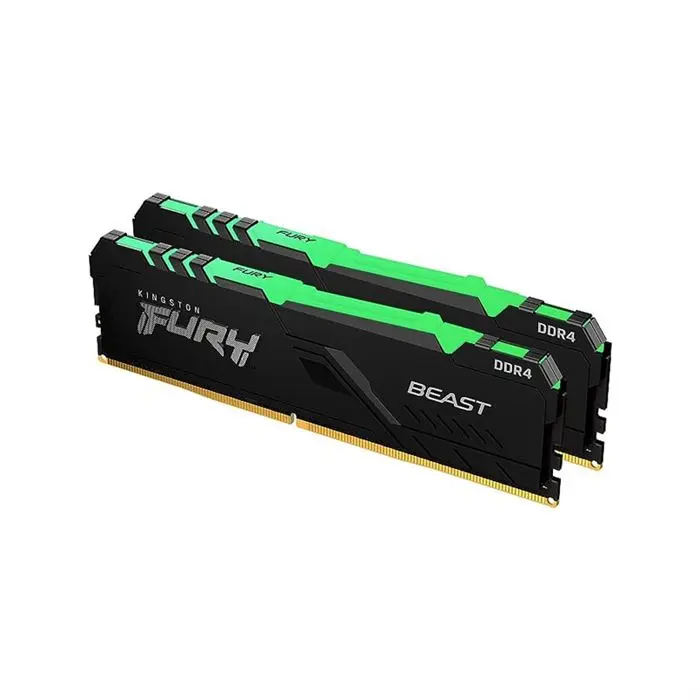 رم کامپیوتر کینگستون FURY Beast RGB فرکانس 3600 مگاهرتز با ظرفیت 32 گیگابایت دو کانال -gallery-8