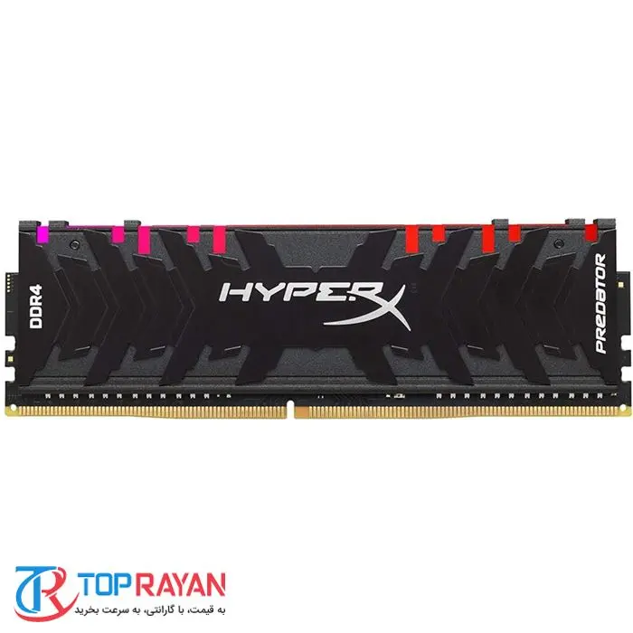 رم کینگستون سری HyperX Predator RGB با ظرفیت 8 گیگابایت و فرکانس 3000 مگاهرتز -gallery-9