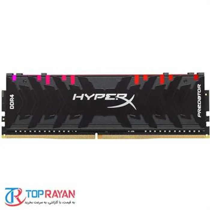 رم کینگستون سری HyperX Predator RGB با ظرفیت 8 گیگابایت و فرکانس 3000 مگاهرتز -gallery-3