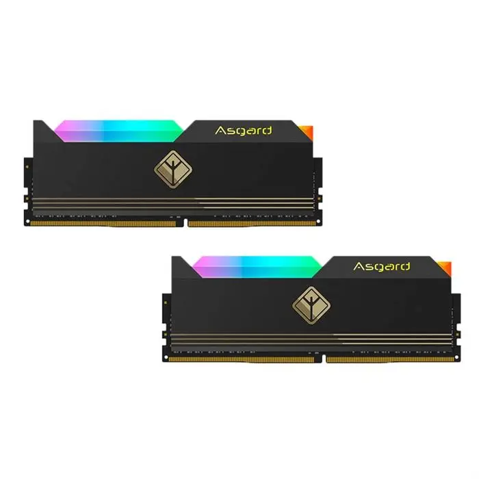 رم دسکتاپ دو کاناله اسگارد مدل Aesir Black 32GB 2x16GB 4800MHz DDR5 RGB -gallery-1