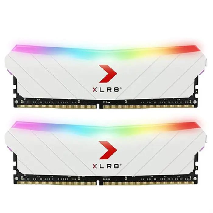 رم سفید پی‌ ان‌ وای 16 گیگابایت PNY XLR8 RGB white 3200MHz D4 -gallery-6