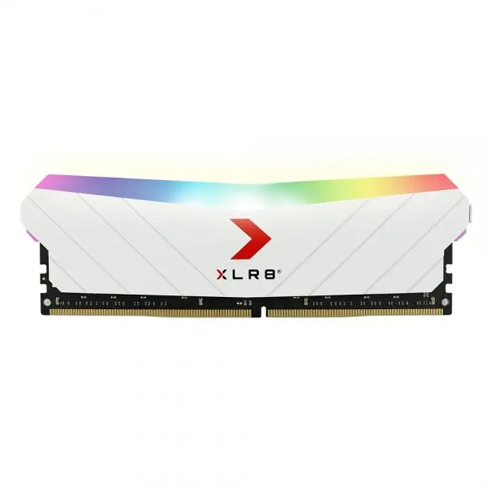 رم سفید پی‌ ان‌ وای 16 گیگابایت PNY XLR8 RGB white 3200MHz D4 -gallery-7