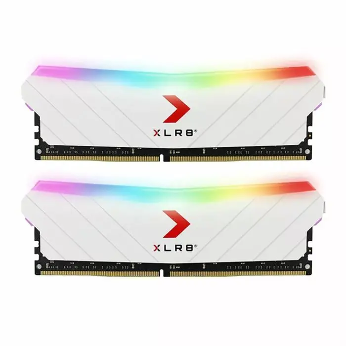 رم پی ان وای XLR8 EPIC-X RGB White 16GB 8GBx2 3600MHz CL18 -gallery-4