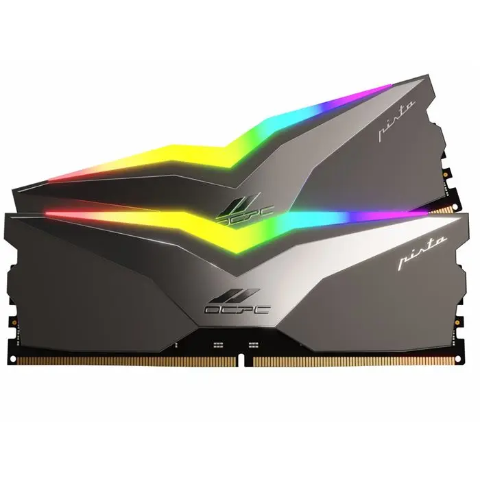 رم کامپیوتر دوکاناله او سی پی سی مدل PISTA RGB حافظه 32 گیگابایت و فرکانس 4800 مگابایت -gallery-10