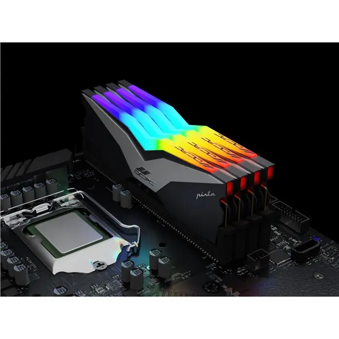 رم کامپیوتر دوکاناله او سی پی سی مدل PISTA RGB حافظه 32 گیگابایت و فرکانس 4800 مگابایت -gallery-15