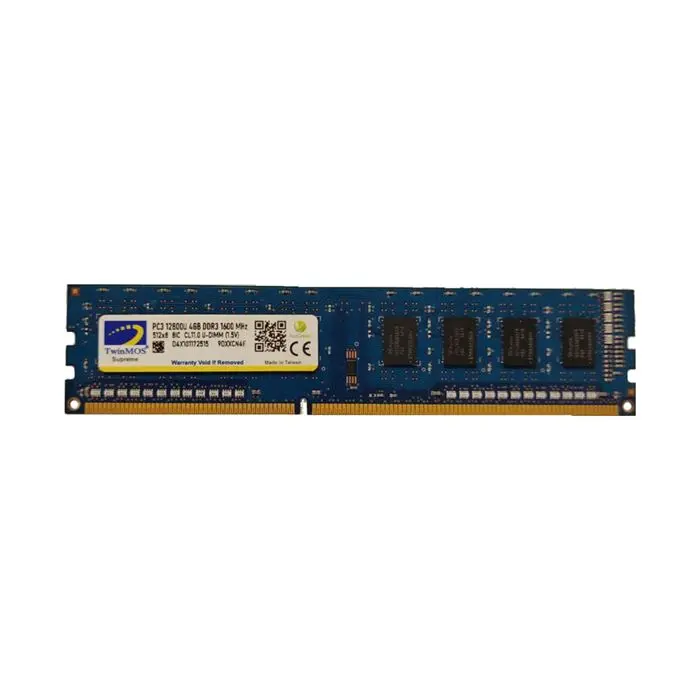 رم دسکتاپ DDR3 تک کاناله 1600 مگاهرتز CL11 تواینموس مدل 9DXXCN4E ظرفیت 4 گیگابایت -gallery-3