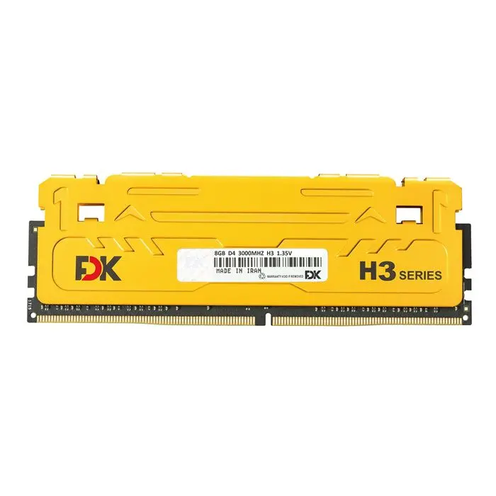 رم دسکتاپ DDR4 تک کاناله 3000مگاهرتز CL15 فدک مدل H3 ظرفیت 8 گیگابایت -gallery-4