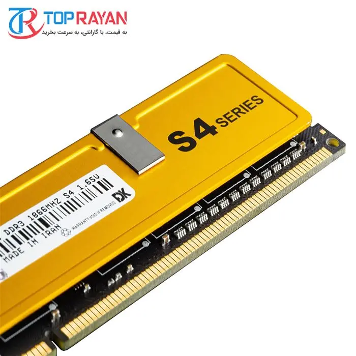 رم دسکتاپ DDR3 تک کاناله 1866 مگاهرتز CL10 فدک مدل S4 ظرفیت 4 گیگابایت -gallery-6