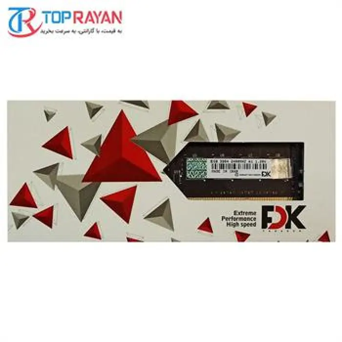 رم دسکتاپ DDR4 تک کاناله 2400 مگاهرتز CL17 فدک مدل A1 ظرفیت 8 گیگابایت -gallery-1