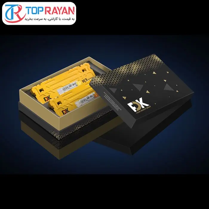 رم دسکتاپ DDR4 دو کاناله 3200 مگاهرتز CL16 فدک مدل H3 ظرفیت 16 گیگابایت -gallery-7