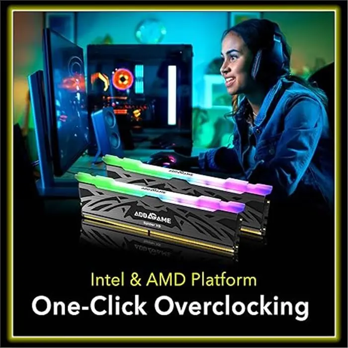 رم دسکتاپ تک کانال اددلینک مدل Spider X5 RGB 16GB 6000MHz CL38 -gallery-11