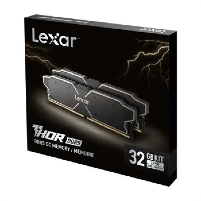 رم کامپیوتر DDR5 دو کاناله 6000 مگاهرتز CL38 لکسار Thor ظرفیت 32 گیگابایت -gallery-4