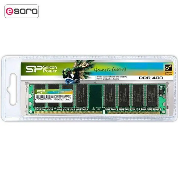 رم کامپیوتر Silicon Power مدل DDR 400MHz ظرفیت 512 مگابایت -gallery-4