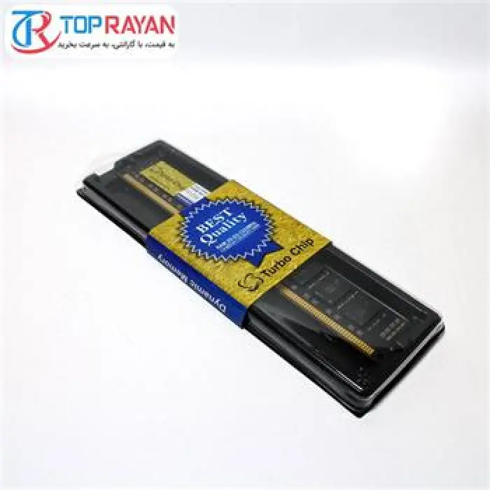 رم دسکتاپ DDR3 تک کاناله 1333 مگاهرتز CL11 توربو چیپ مدل TCLD2G-D3-1333 ظرفیت 2 گیگابایت -gallery-2