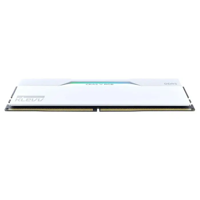 رم کامپیوتر DDR5 دو کاناله 6000 مگاهرتز CL30 کلو Klevv Cras V White ظرفیت 48 گیگابایت -gallery-13
