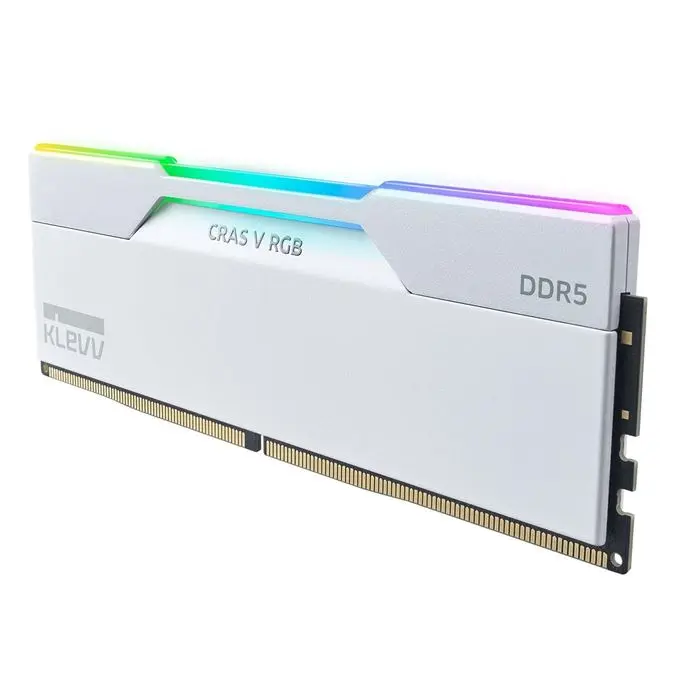 رم کامپیوتر DDR5 دو کاناله 6400 مگاهرتز CL32 کلو Cras V White ظرفیت 32 گیگابایت -gallery-8