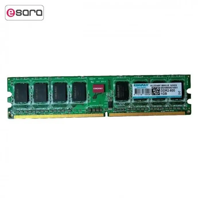 رم دسکتاپ DDR2 تک کاناله 800 مگاهرتز کینگ مکس مدل KL CD48F-B8KB5 EGFS ظرفیت 2 گیگابایت -gallery-10