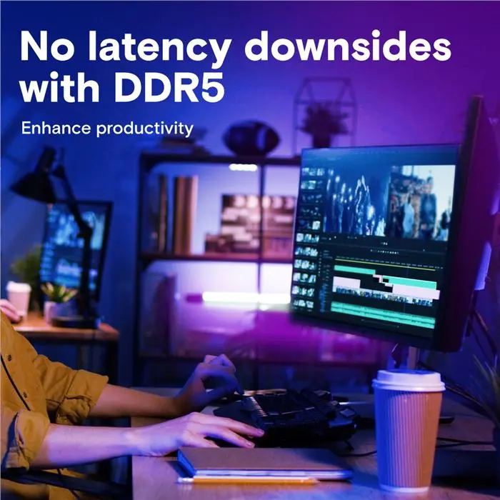 رم کامپیوتر DDR5 تک کاناله 5200 مگاهرتز CL42 کروشیال ظرفیت 16 گیگابایت -gallery-7