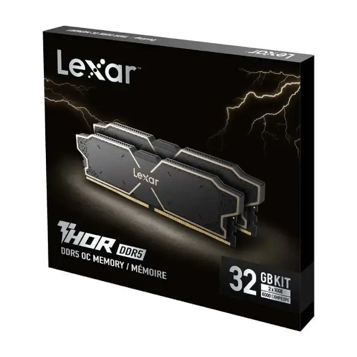 رم کامپیوتر DDR5 دو کاناله 6000 مگاهرتز CL38 لکسار Thor ظرفیت 32 گیگابایت -gallery-8