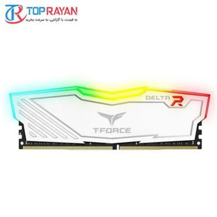 رم دسکتاپ DDR4 تک کاناله 3200 مگاهرتز CL16 تیم گروپ مدل T-Force Delta RGB ظرفیت 16 گیگابایت -gallery-1