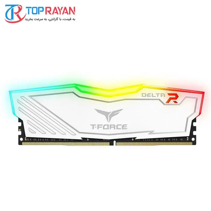 رم دسکتاپ DDR4 تک کاناله 3200 مگاهرتز CL16 تیم گروپ مدل T-Force Delta RGB ظرفیت 16 گیگابایت -gallery-7