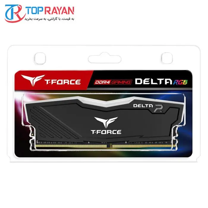 رم دسکتاپ DDR4 تک کاناله 3200 مگاهرتز CL16 تیم گروپ مدل T-Force Delta RGB ظرفیت 8 گیگابایت -gallery-10