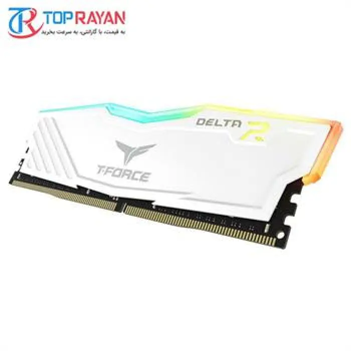 رم دسکتاپ DDR4 تک کاناله 3200 مگاهرتز CL16 تیم گروپ مدل T-Force Delta RGB ظرفیت 8 گیگابایت -gallery-3