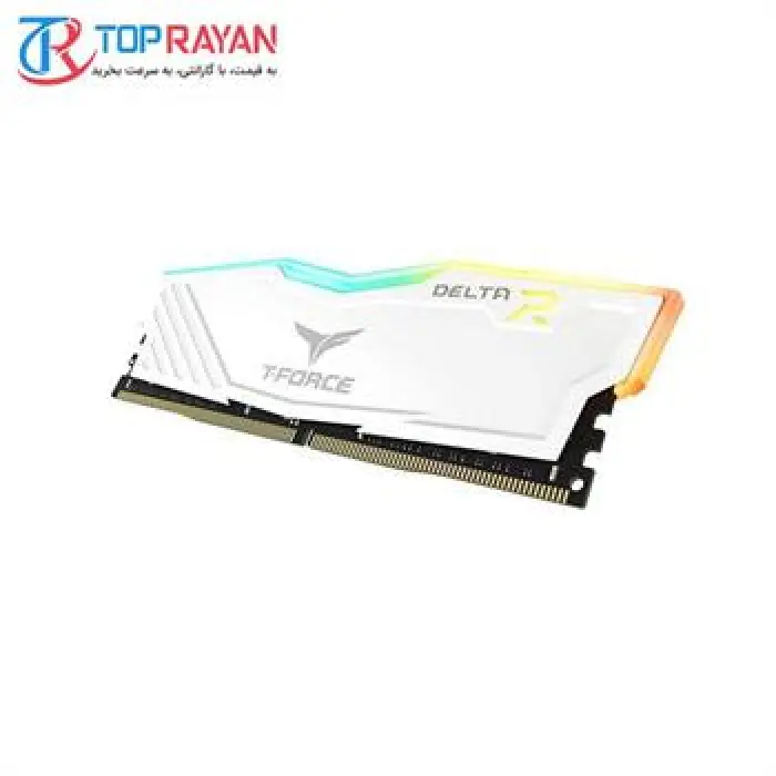 رم دسکتاپ DDR4 تک کاناله 2400 مگاهرتز CL15 تیم گروپ مدل T-Force Delta RGB ظرفیت 16 گیگابایت -gallery-1