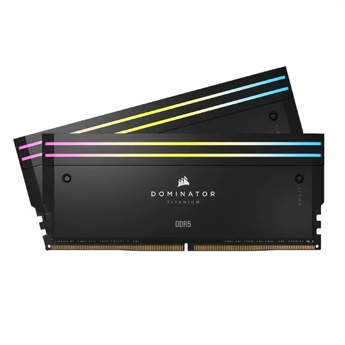 رم کامپیوتر DDR5 دو کاناله 7600 مگاهرتز CL36 کورسیر Dominator Titanium RGB ظرفیت 32 گیگابایت -gallery-5
