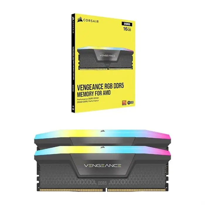 رم کورسیر سری VENGEANCE RGB با ظرفیت 64 گیگابایت و فرکانس 5200 مگاهرتز مدل AMD -gallery-12