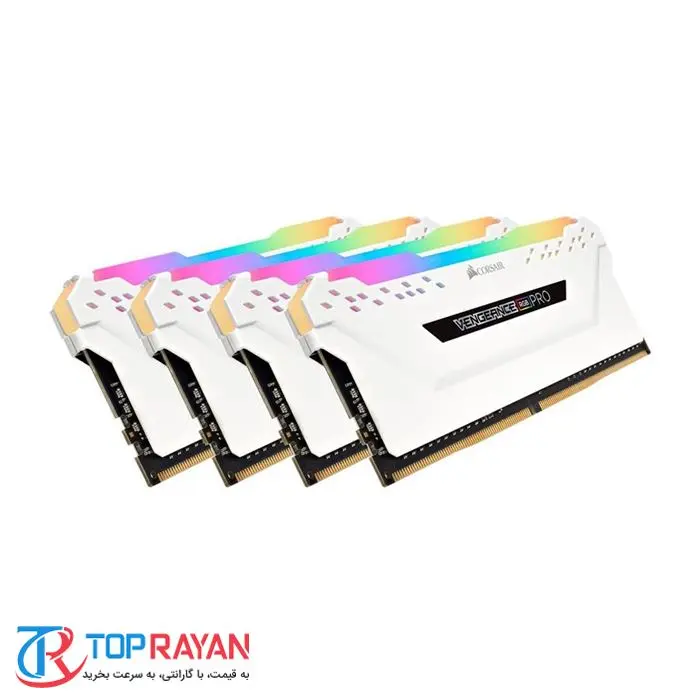 رم چهار کاناله کرسیر مدل VENGEANCE RGB PRO با حافظه ۳۲ گیگابایت و فرکانس ۲۶۶۶ مگاهرتز -gallery-6