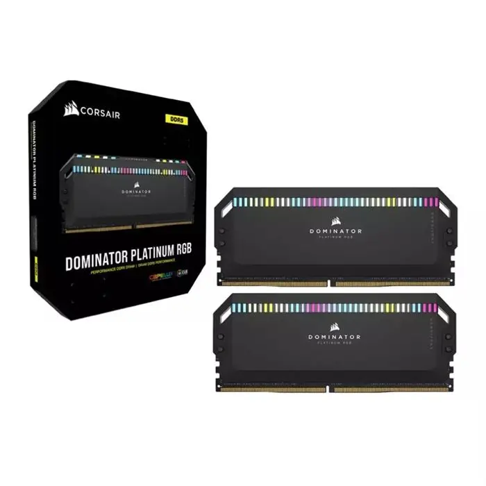 رم کامپیوتر DDR5 دو کاناله 5600 مگاهرتز CL36 کورسیر مدل Dominator Platinum RGB ظرفیت 32 گیگابایت -gallery-9