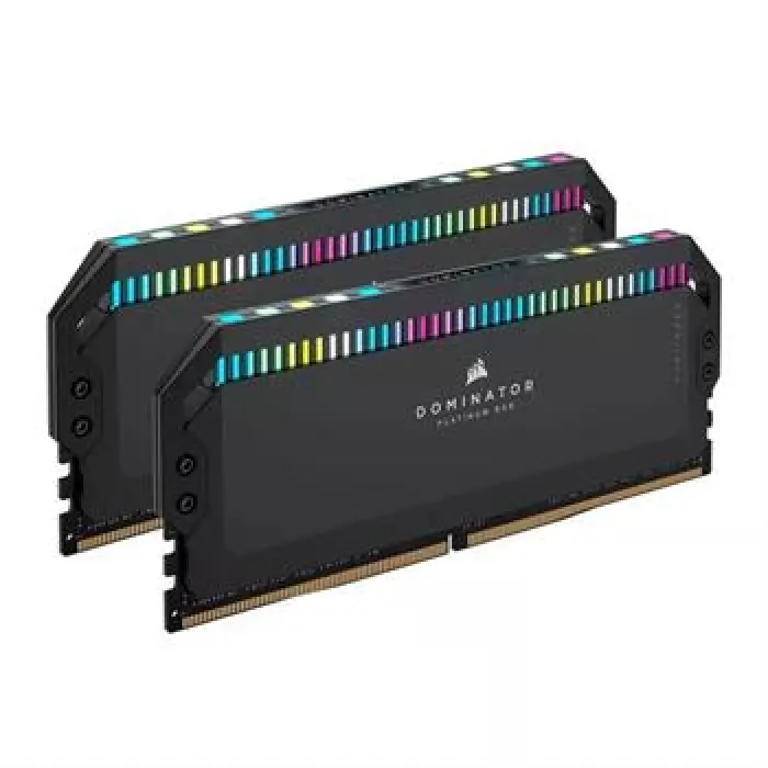 رم کامپیوتر DDR5 دو کاناله 5600 مگاهرتز CL36 کورسیر مدل Dominator Platinum RGB ظرفیت 32 گیگابایت -gallery-1